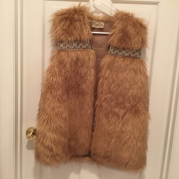 Jackets & Blazers - Faux fur Vest